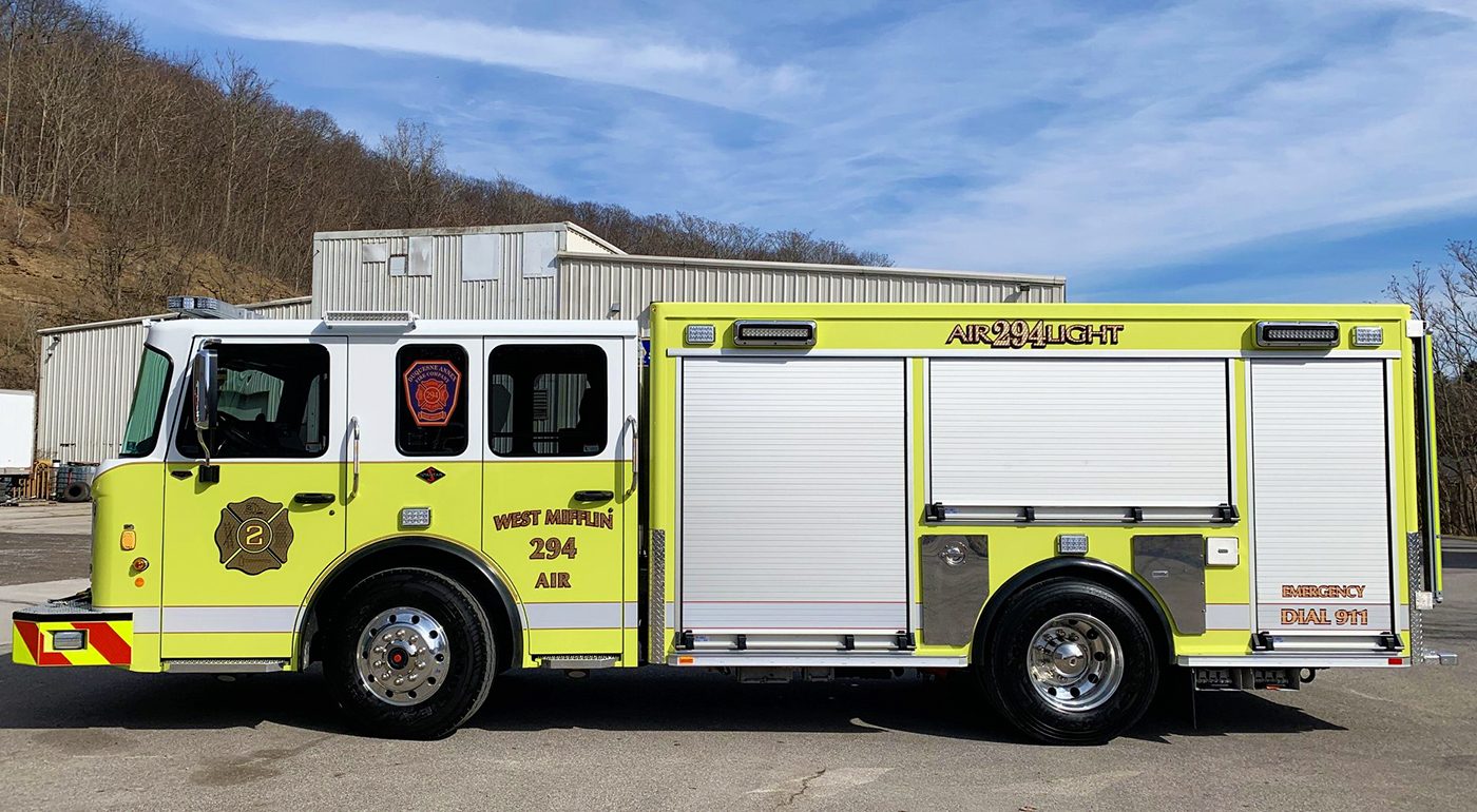 Duquesne Annex Volunteer Fire Company Truck