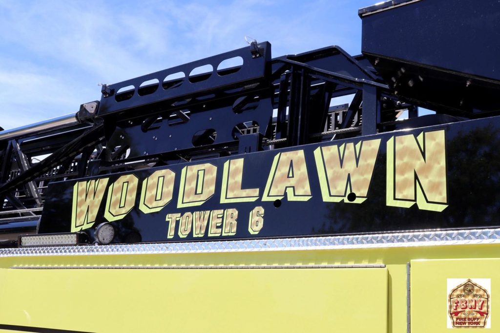 close up of woodlawn truck